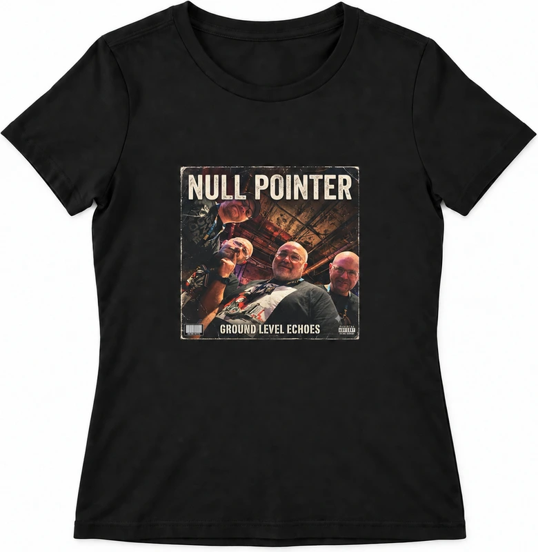Null Pointer — Ground Level Echoes 2026 World Tour — Women’s Crew Neck T-Shirt